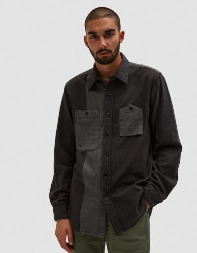 Engineered Garments Cpo Heavy Weight Big Plaid Herringbone