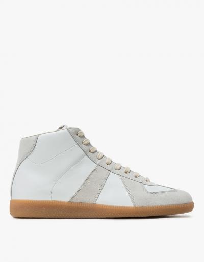 Maison Margiela High Top Replica Trainer In White