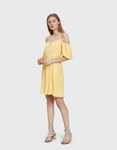 Farrow Alice Button Dress