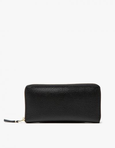 Comme Des Gar Ons Color Inside Sa0110ic Wallet In Black