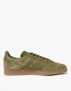 Adidas Gazelle In Olive Cargo