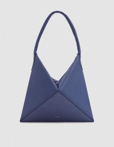 Mlouye Mini Flex Hobo Bag In Blueberry