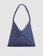 Mlouye Mini Flex Hobo Bag In Blueberry