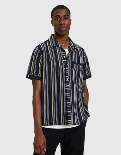Beams Plus S/s Italian Collar Broad