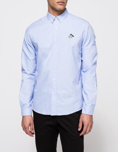 Ami Button Down Shirt With Fruit