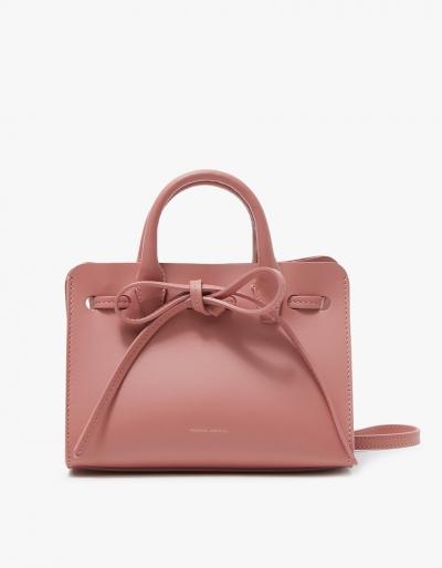 Mansur Gavriel Mini Mini Sun Bag In Blush