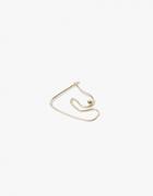 Knobbly Studio Single Gold Deconstructed Nude Earring