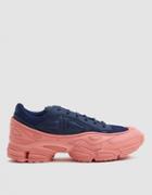 Adidas X Raf Simons Rs Ozweego Sneaker In Tactile Rose/dark Blue