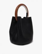 Marni Shoulder Bag In Black/nougat/hazelnut