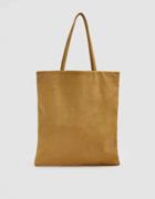 Baggu Flat Tote In Honey Nubuck