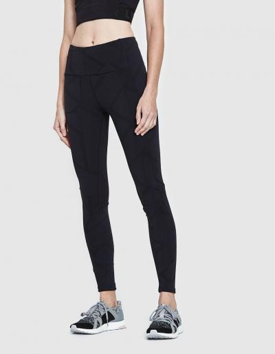 Lndr Transit Travel Leggings In Black