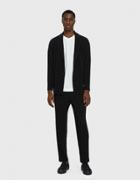 Issey Miyake Homme Plisse Basic Blazer In Black