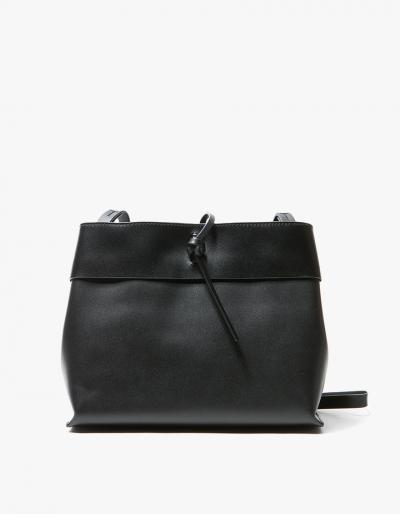 Kara Tie Crossbody In Black