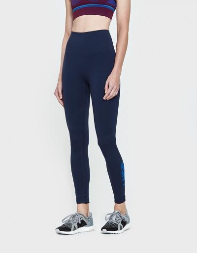 Lndr Branded Leggings In Navy