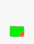 Comme Des Gar Ons Wallet Super Fluo Leather