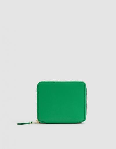 Comme Des Gar Ons Wallet Classic Leather Line Sa2100 Wallet In Green