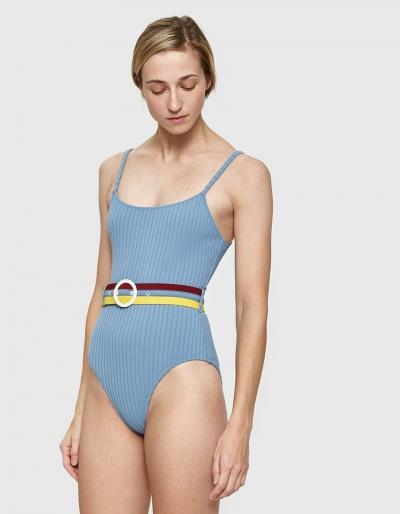 Solid & Striped The Nina Swimsuit In Ice