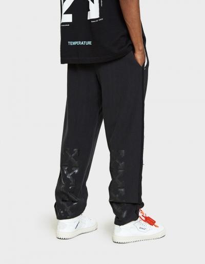 Off-white Champion Sweatpant In Black