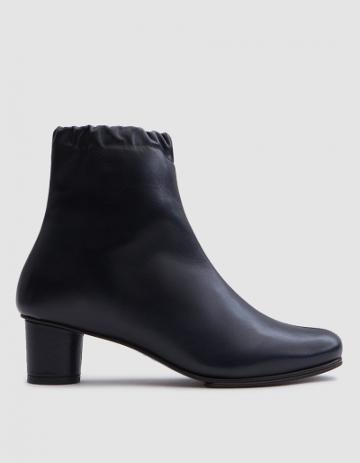 Anne Thomas Jeanne Boots In Vaquetta Buio