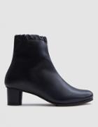 Anne Thomas Jeanne Boots In Vaquetta Buio
