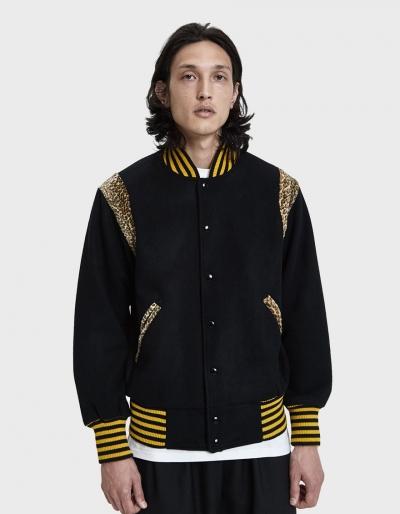 Needles Decorated Letterman Jacket