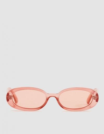 Le Specs Outta Love Sunglasses In Coral