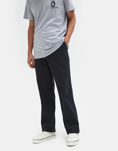 Mhl Slim Chino In Charcoal
