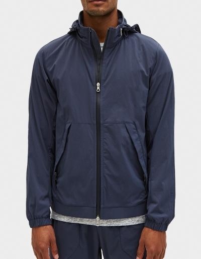 Reigning Champ Stow Away Hood Jacket Stretch Nylon In