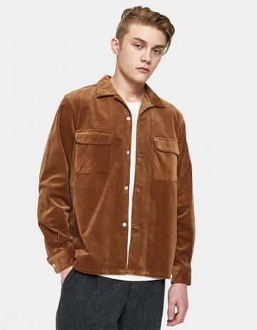 Beams Plus Open Collar Corduroy