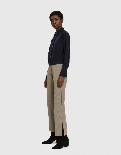 Kimh Kim Geo Piped Houndstooth Pant