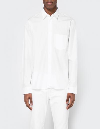 Acne Studios York Pop Shirt In Optic White