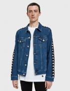 Kappa Kontroll Kontroll Denim Jacket In Light Blue Denim