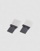 Annie Costello Brown Umbra Square Earrings