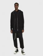 Rick Owens Drkshdw Gimp Full Zip Hoodie In Black