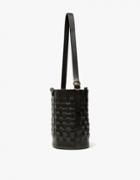 Trademark Woven Bucket Bag In Black