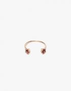 Saskia Diez Wire Solitaire Double Ring