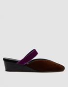Rachel Comey Babouche Slide In Fuschia Ginger