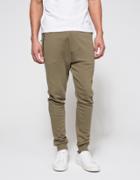 Topman Olive Tylon Zip Jogger