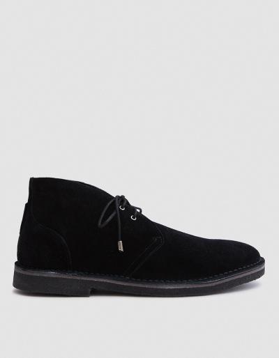 Mcguffin & Purpose Mcguffin Desert Boot In Black