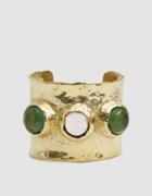 Mondo Mondo Jupiter Hammered Brass Cuff