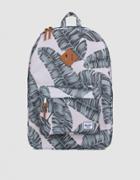 Herschel Supply Co. Heritage Backpack In Silver Birch Palm