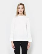Just Female Barb Blouse In Optical White