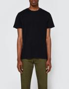Tr S Bien Pocket Tee In Black Overdye