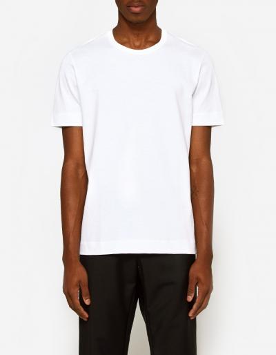 Jil Sander Crew Neck Ss Tee In White