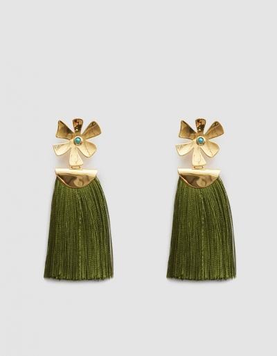 Lizzie Fortunato Daisy Crater Earrings