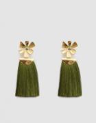Lizzie Fortunato Daisy Crater Earrings