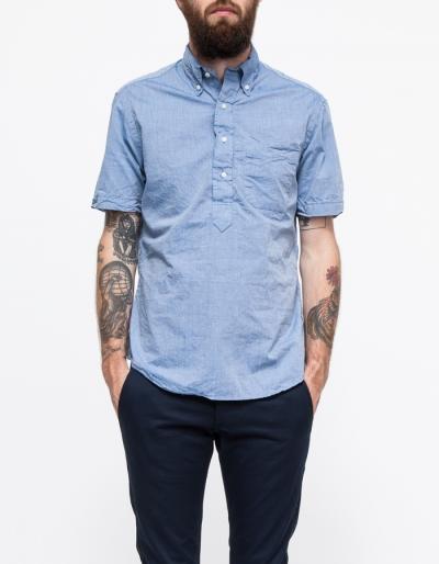 Gitman Brothers Vintage Blue Chambray Popover