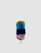 Les Petits Joueurs Fur Rainbow Key Chain