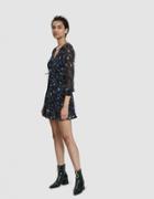 Farrow Estelle Floral Mini Dress In Navy
