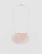 Loren Stewart Gold Feather Necklace